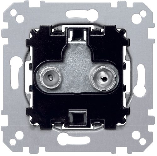 Розетка TV+FM Оконечная без накладки без рамки Schneider Electric Merten фото Розетка TV+FM Оконечная без накладки без рамки Schneider Electric Merten картинка